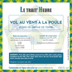 Vol au vent à la poule