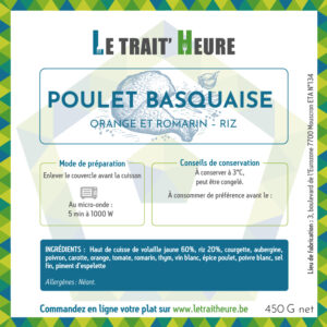 Poulet basquaise