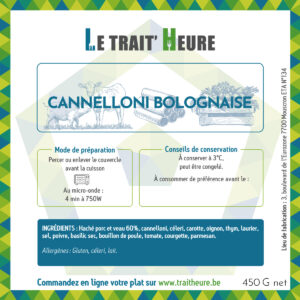 Cannelloni Bolognaise