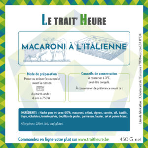 Macaroni à l'italienne