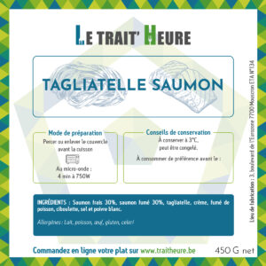Tagliatelle saumon