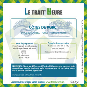 Côtes de porc