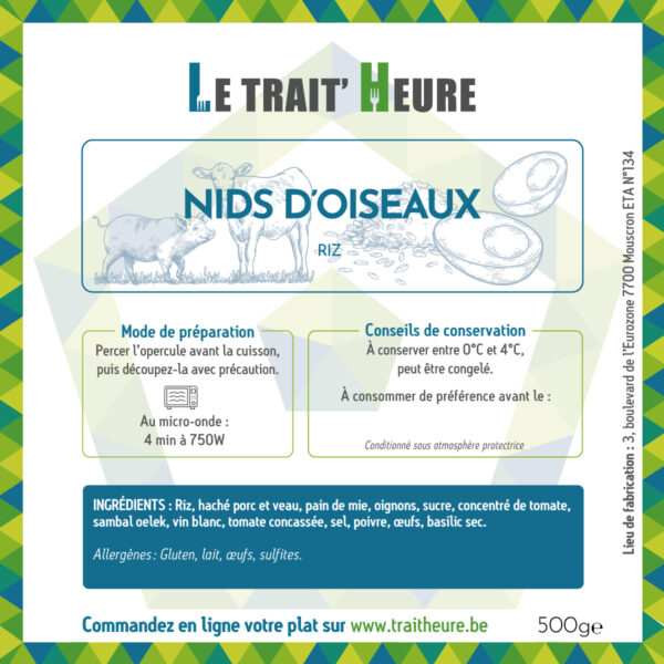 Nids d'oiseaux - riz – Image 2