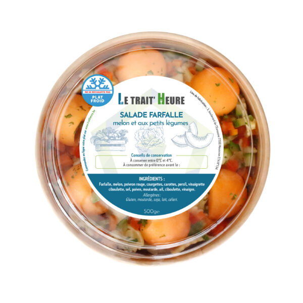 Salade Farfalle Melon et aux petits légumes – Image 3