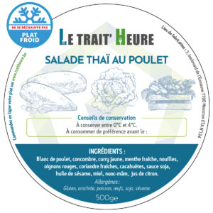 Salade thaï de poulet