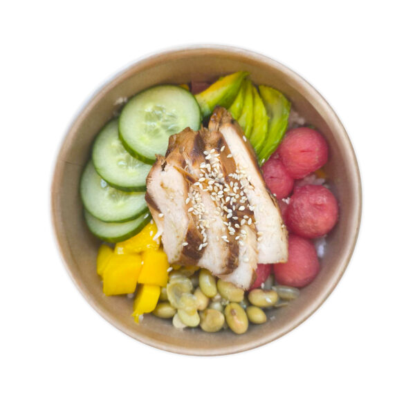 Poke bowl au poulet