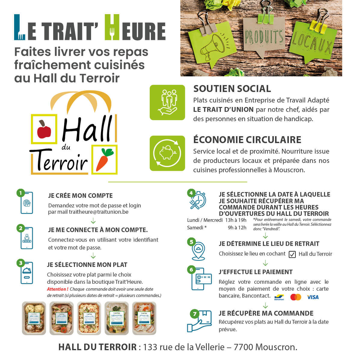 Nouveauté - Hall du Terroir - Infographie